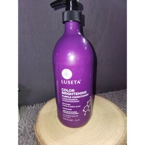 Luseta‎ Color Brightening Purple Conditioner 33.8 oz Paraben Sulfate Gluten Free